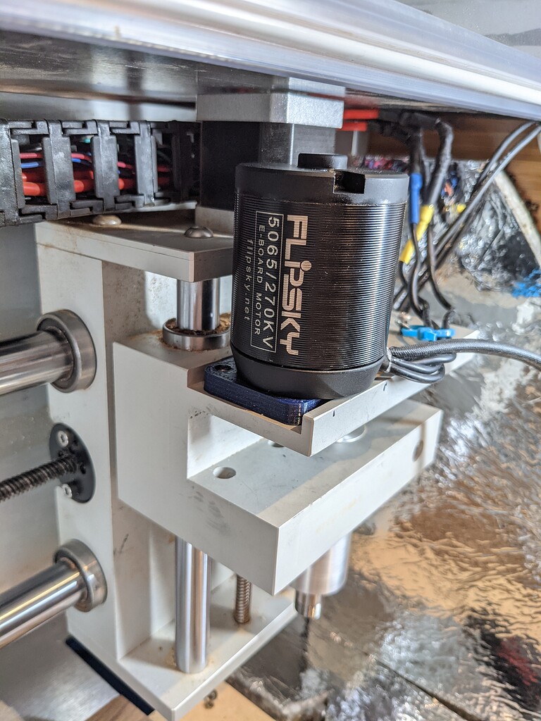 The beginnings of a near drop-in Nomad Pro 30kRPM spindle upgrade