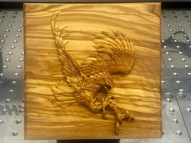 carveco eagle carve finished