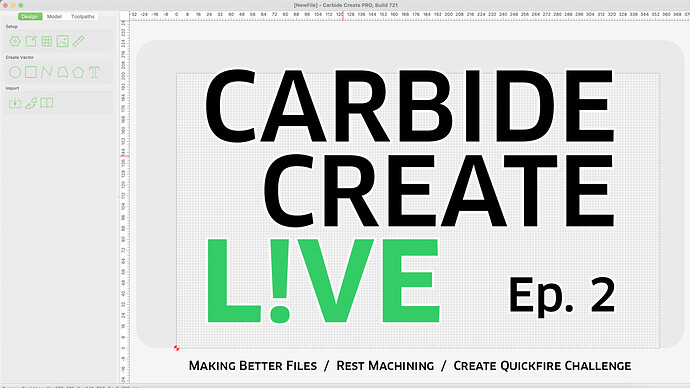 Ep. 2 - Carbide Create Live - Thumb 1