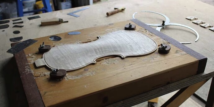 violin top