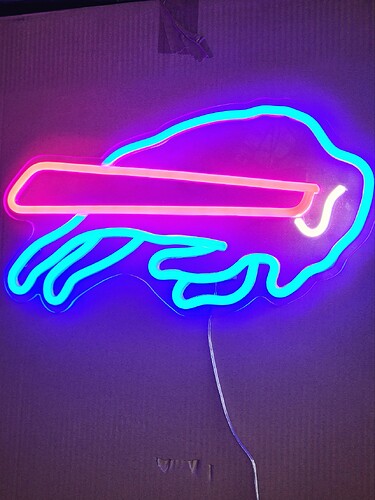 Bills sign