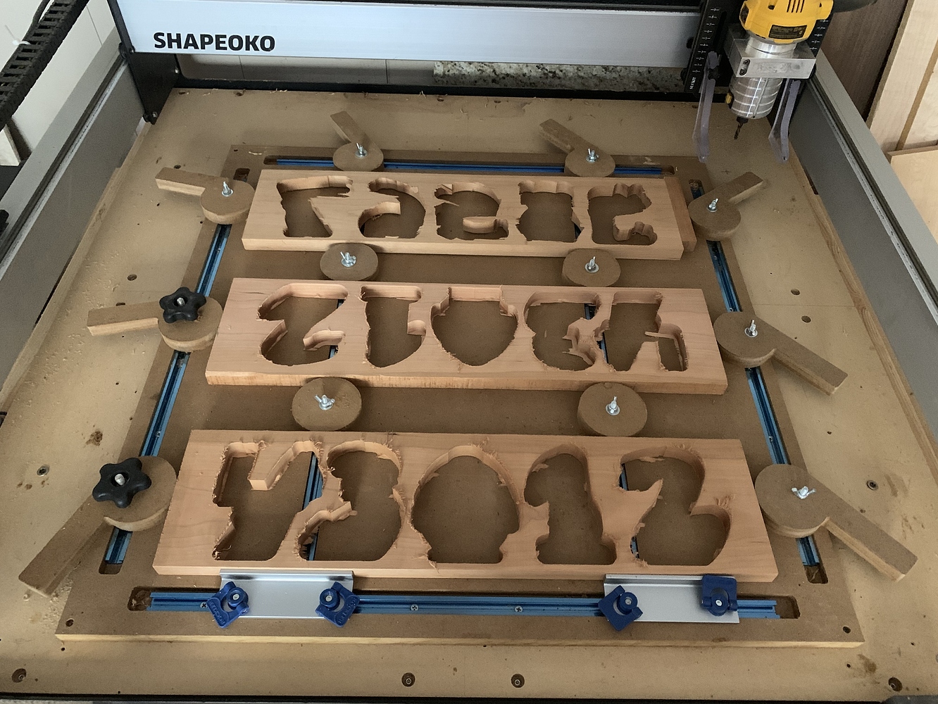 Looking for advice for my new workholding setup Shapeoko Carbide 3D