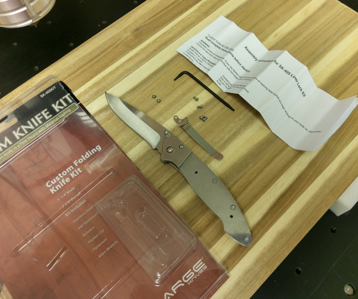 Semi-Skinner Custom Knife Kit
