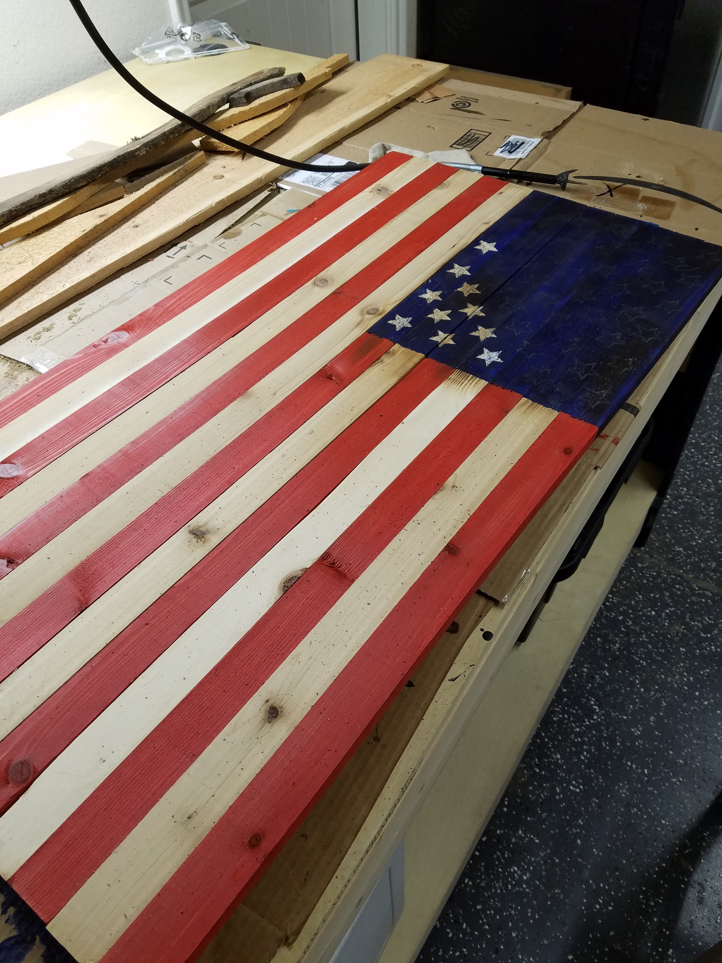 American Flag Stars Svg, Stars of 50 States Svg, Vector Cut File