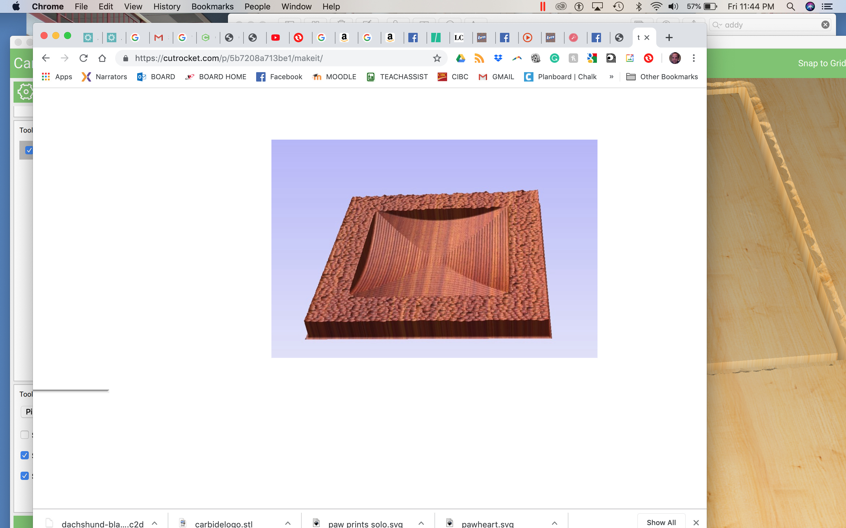 How to re-draw something from a photo --- crossed kitchen knives - Carbide  Create - Carbide 3D Community Site
