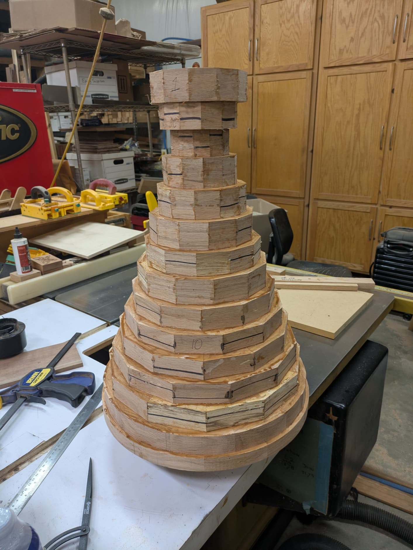Segmented Square Tabletop Modern Segmented Table With Inlay - Gallery - Carbide 3D Community Site