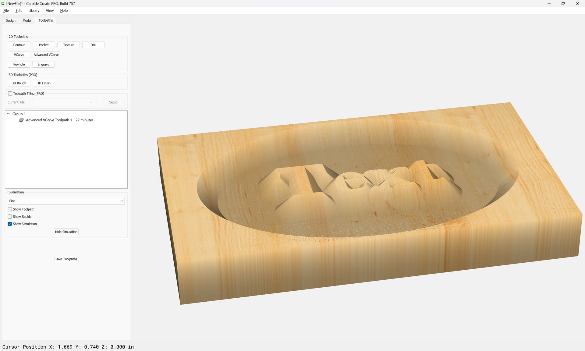 Really struggling with Carbide Create, coming from Easel..few simple