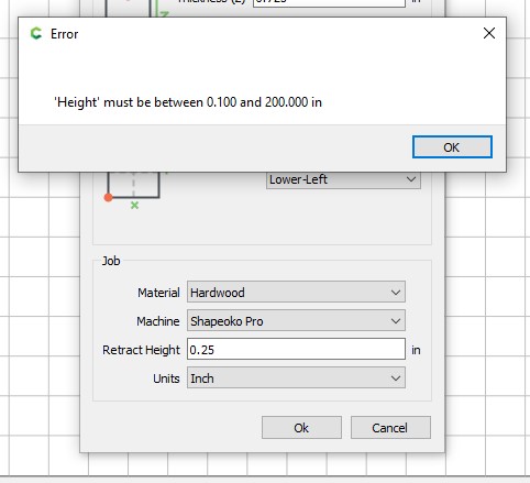 Retraction height adjustment - Carbide Create - Carbide 3D 