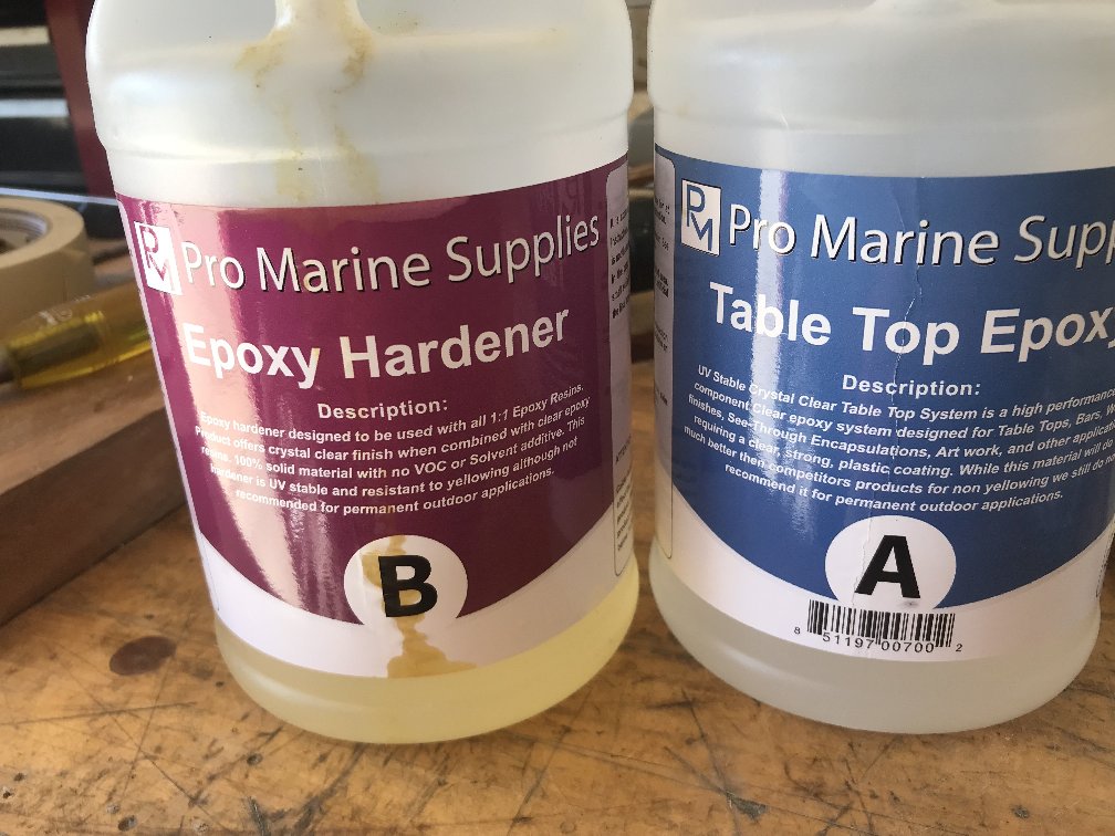 Pro Marine Supplies Pro Pour Deep Pour Clear Epoxy Adhesive at