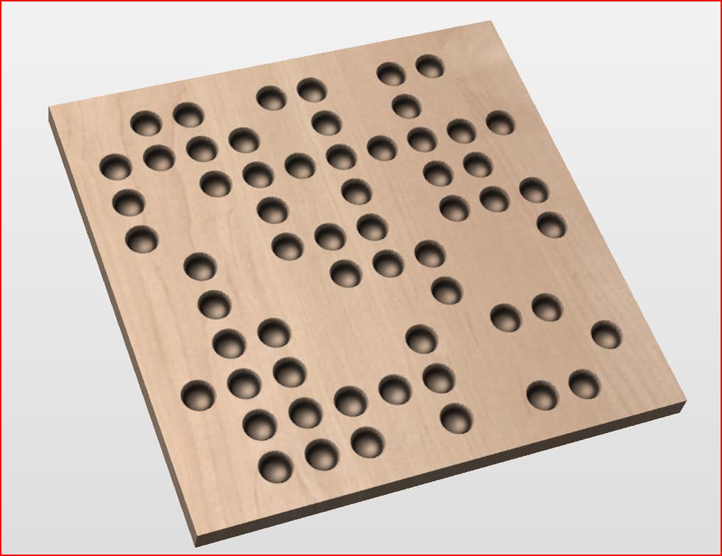 regular grid random selection