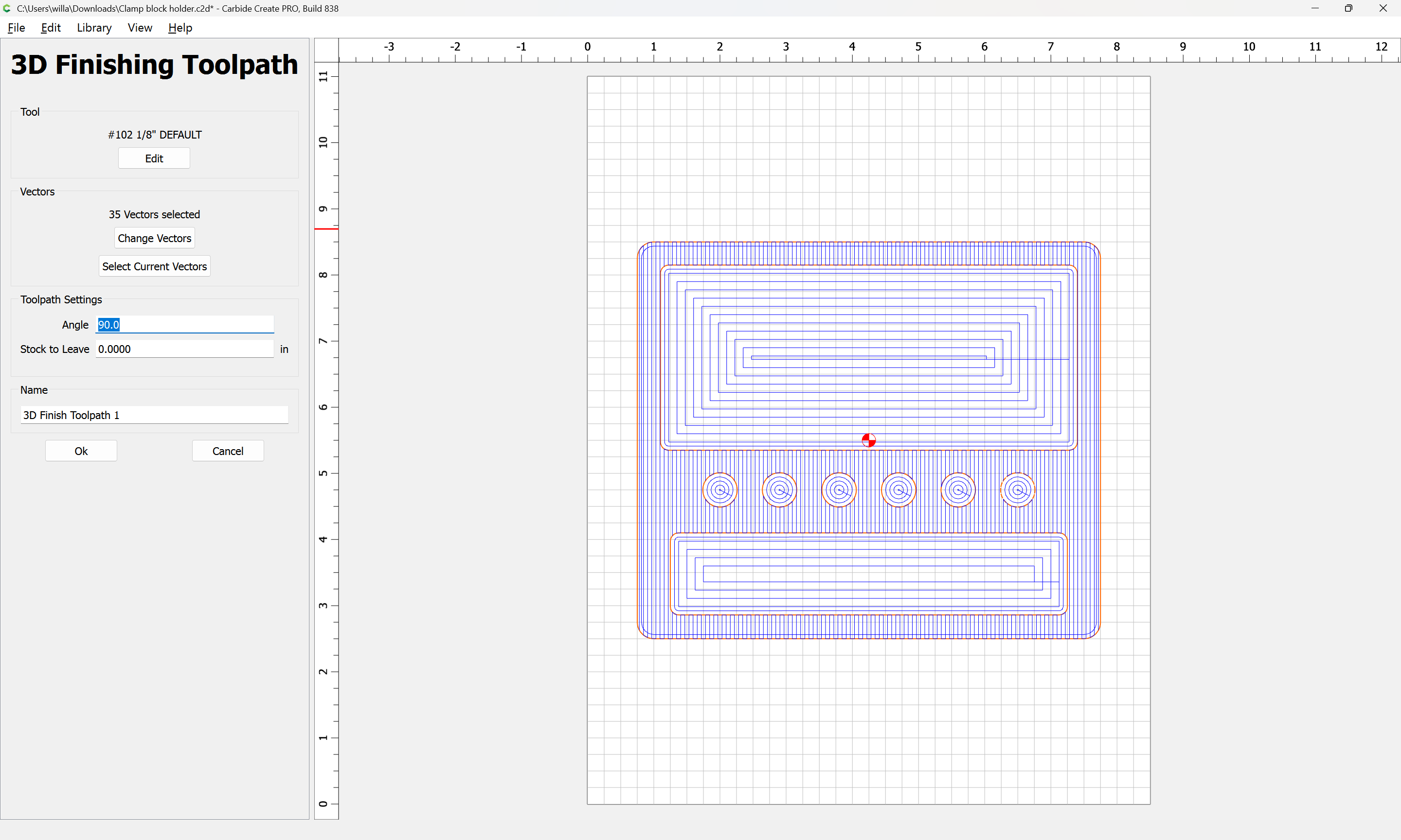 Changing 3d carving toolpath direction? - Carbide Create - Carbide 3D ...