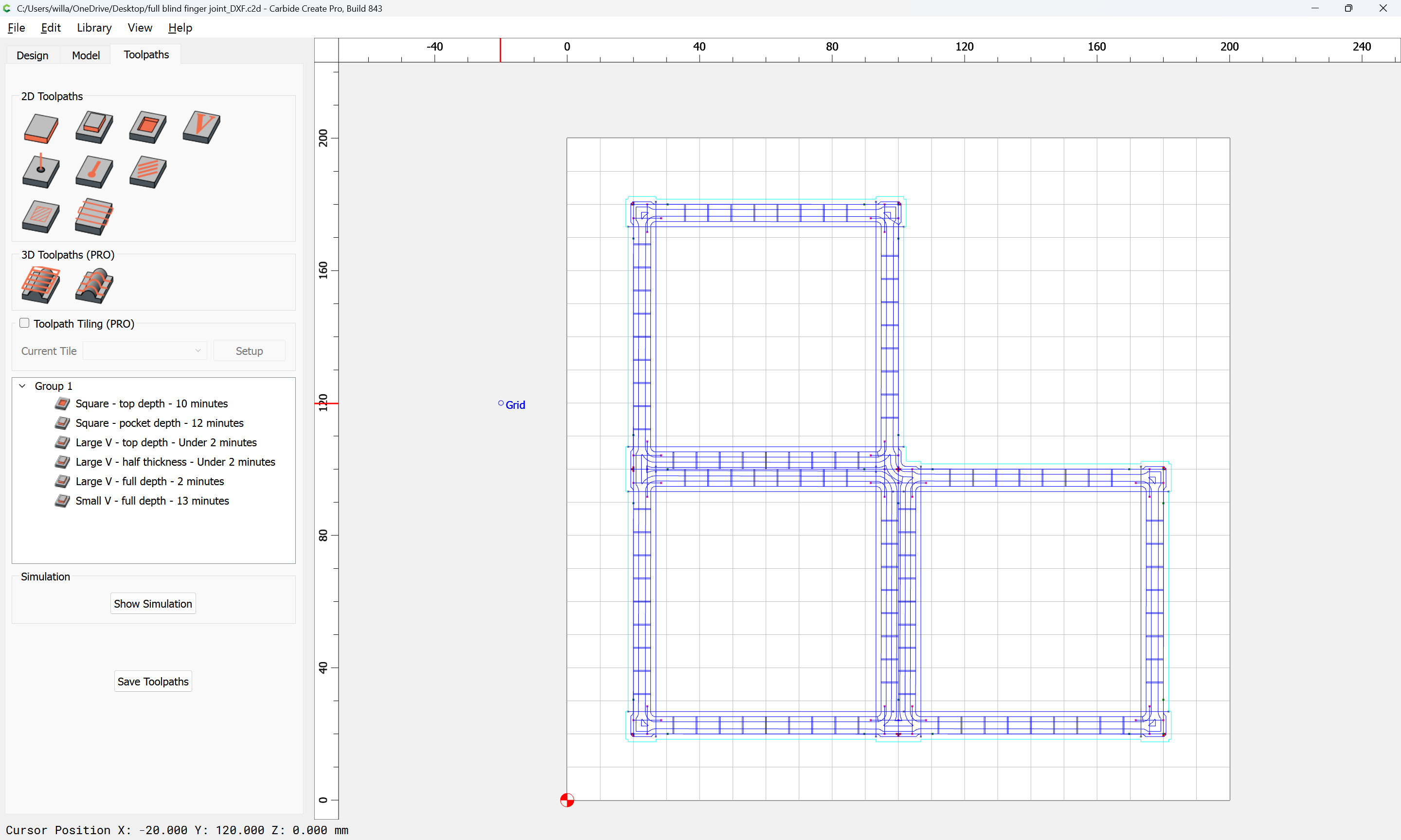 Is there an easier way to do this? Import 2.5D File - Carbide Create ...