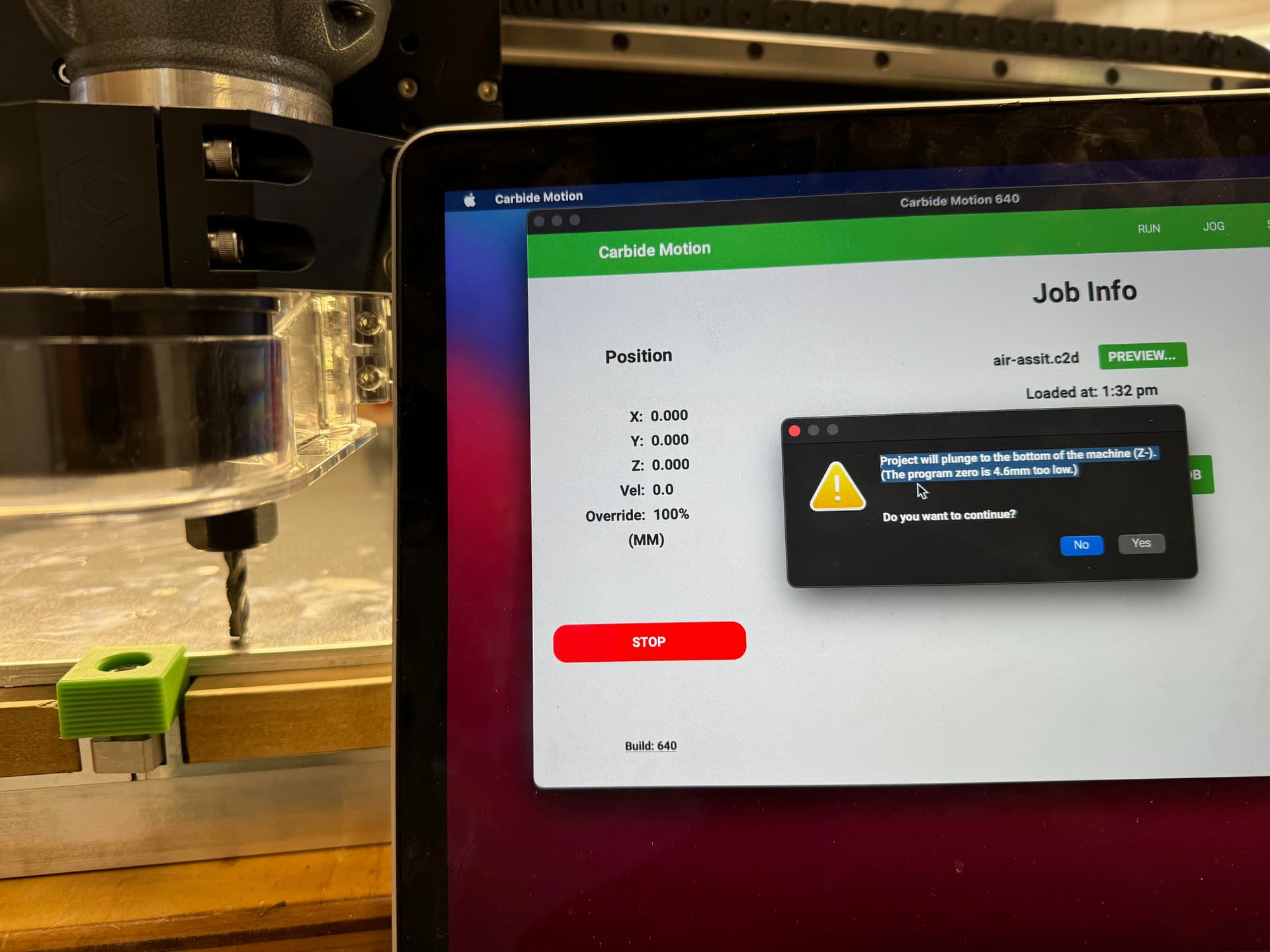 Help with Error - Carbide Motion - Carbide 3D Community Site
