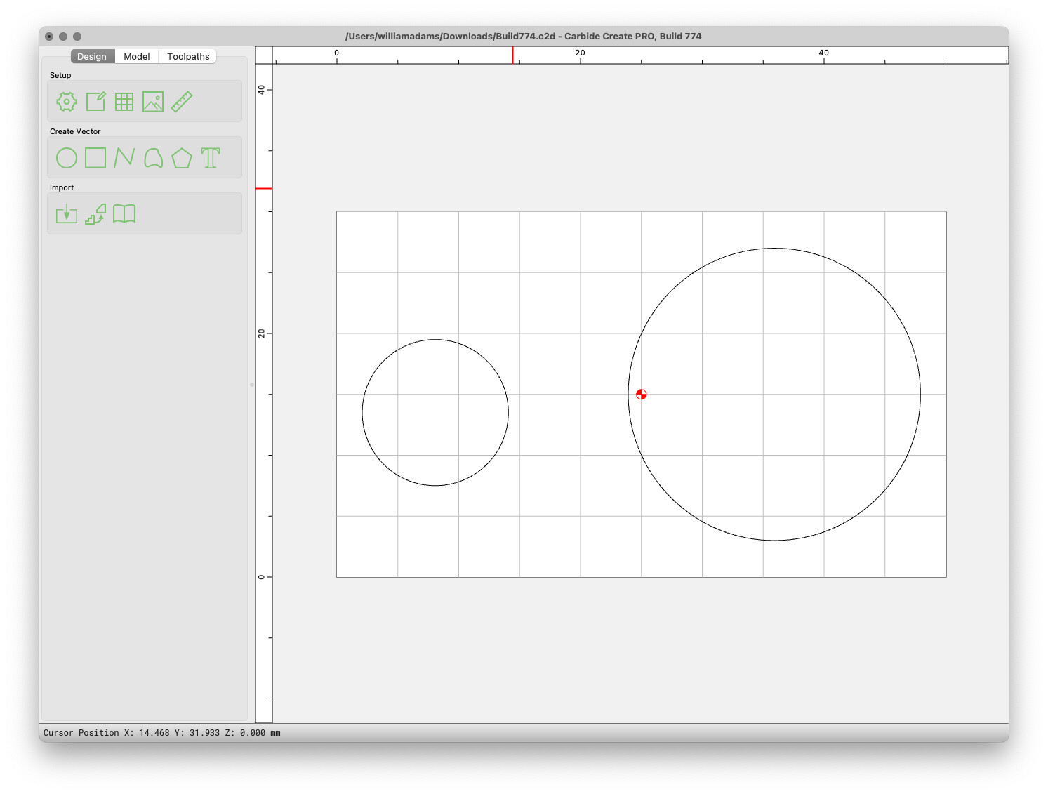 Circles drawn in CC show jagged edges in tool paths - Carbide Create ...