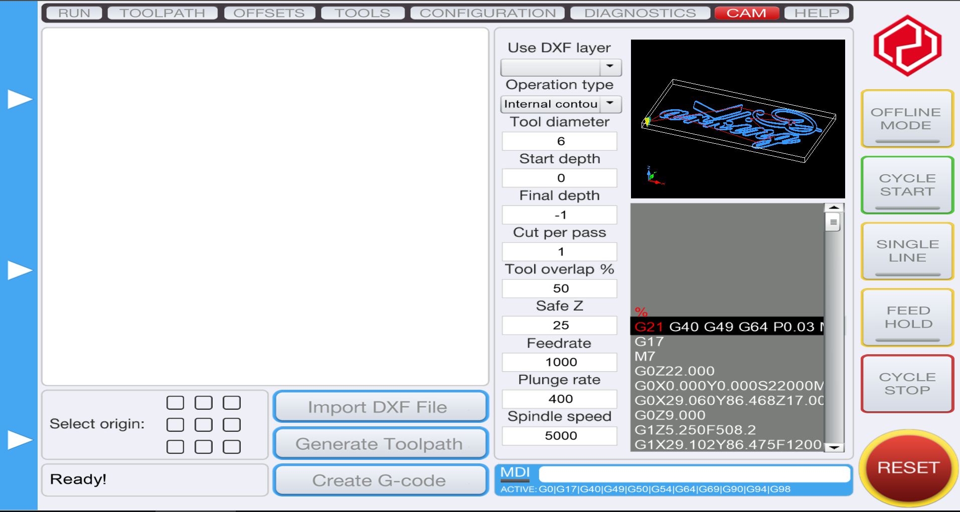 Python script for drag knife (macOS) - CAD (General) - Onefinity CNC Forum