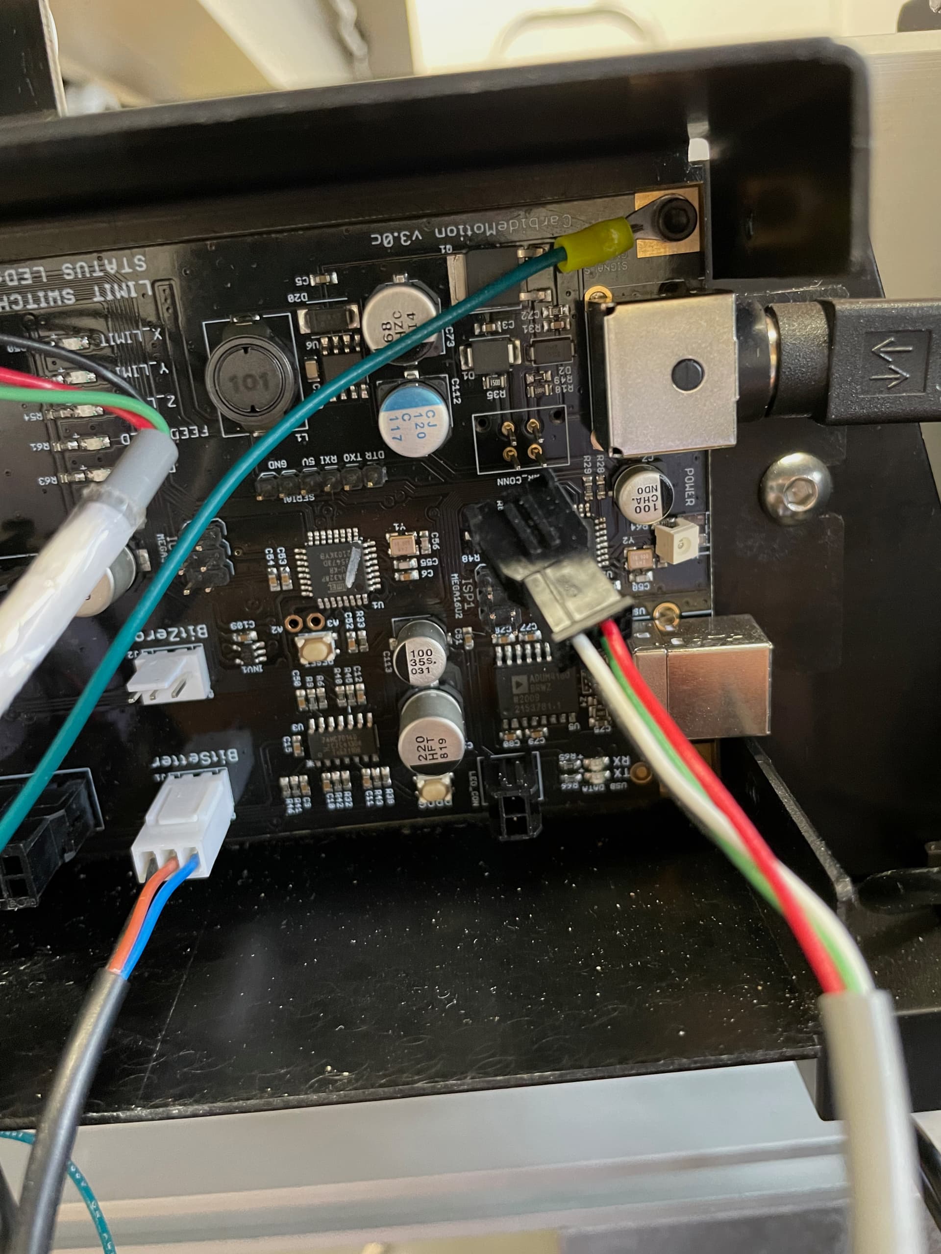 Which Way for Power connector on a Shapeoko 4 Controller Board