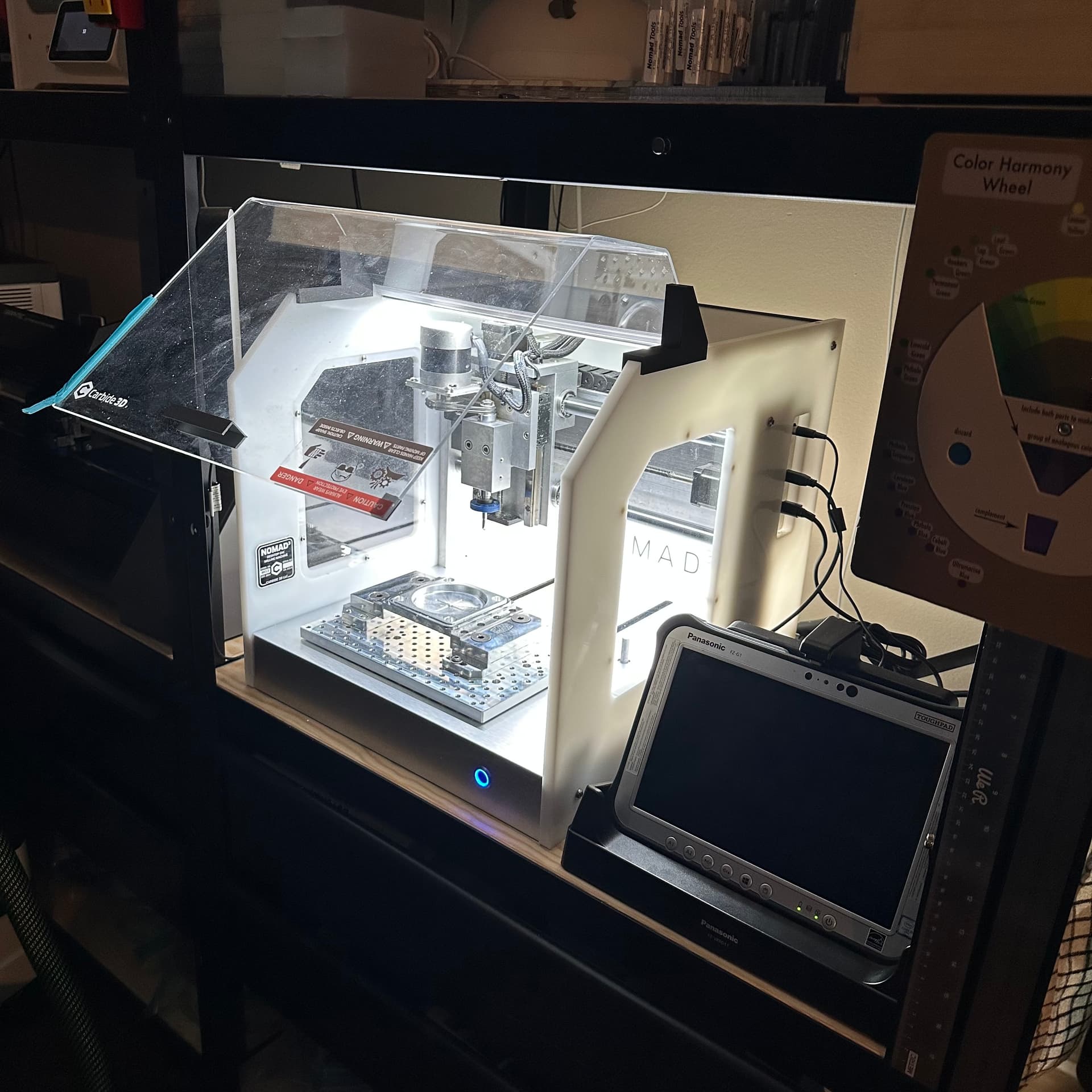 Nomad3 - My very first CNC Mill From a beginner vantage point