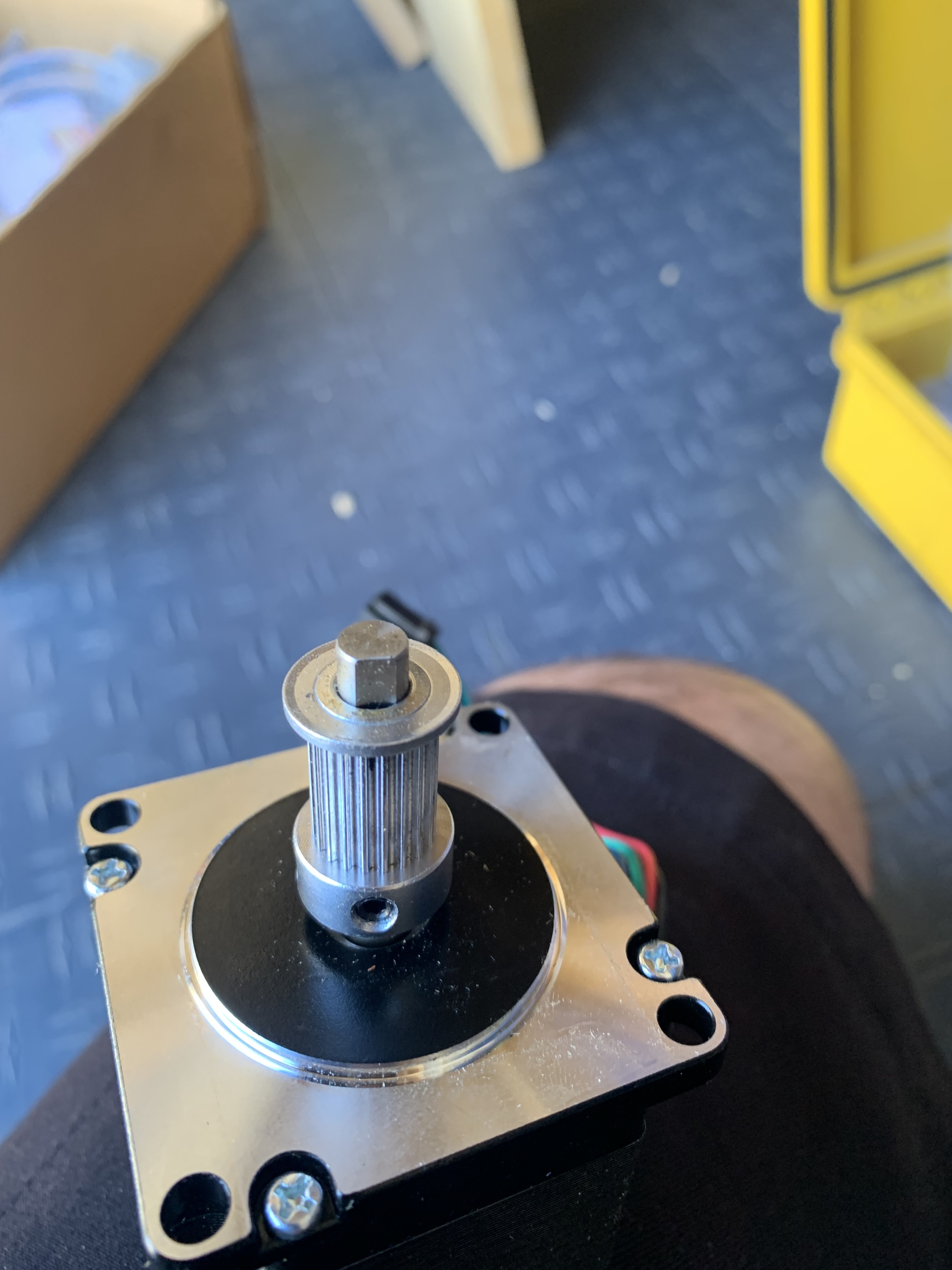 Stepper 2025 motor pulley